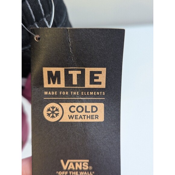 VANS SK8 Hi Dip MTE-2 Hiking Boots Shoes Pink Black Suede Womens 5.5 - Picture 8 of 10